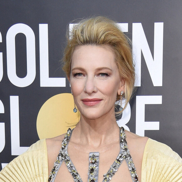 Cate Blanchett assiste à la 77ème cérémonie annuelle des Golden Globe Awards au Beverly Hilton Hotel à Los Angeles, le 5 janvier 2020.