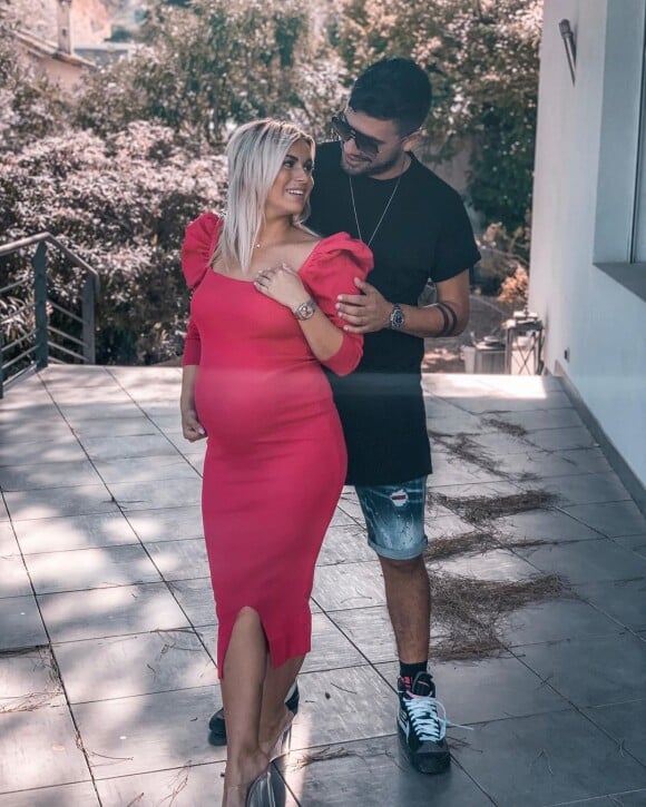 Kevin Guedj avec Carla, enceinte et sublime en robe, le 7 septembre 2019, sur Instagram
