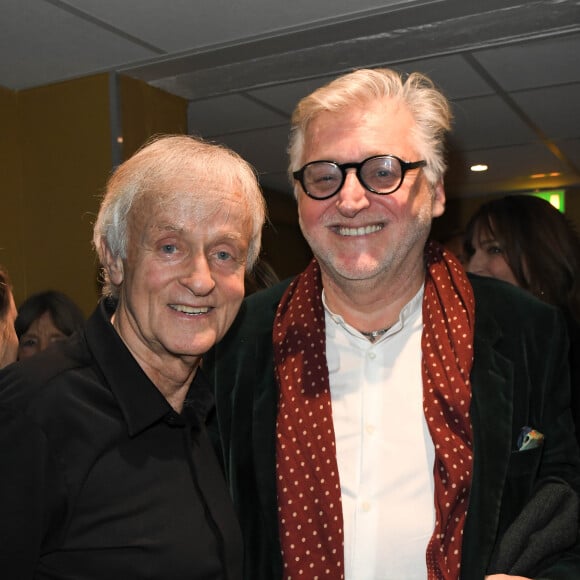 Exclusif - Dave et Gilbert Rozon - People au concert de Dave à Bobino à Paris le 18 novembre 2019. © Coadic Guirec/Bestimage