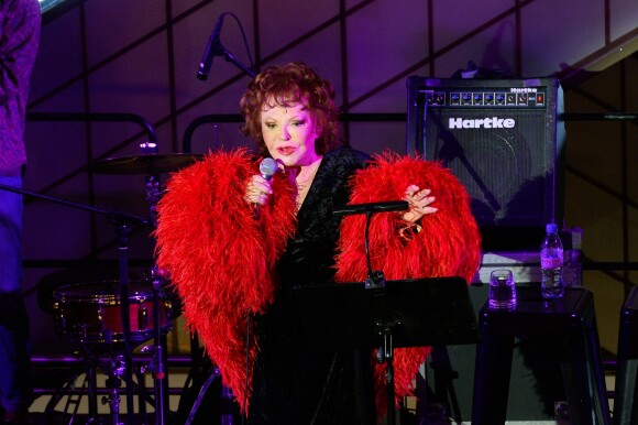 La chanteuse Régine - Soirée d'inauguration de l'exposition PARIS! au Bon Marché à Paris le 7 septembre 2016.