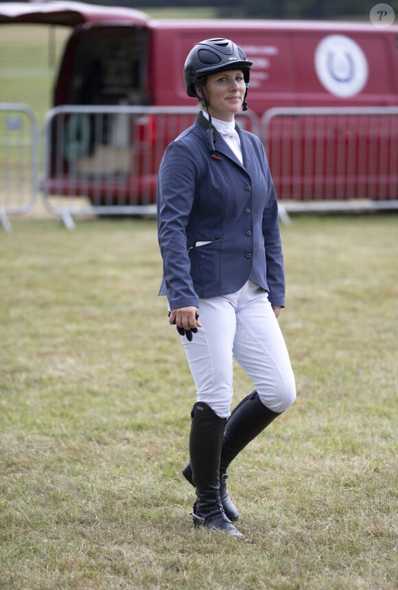 Zara Tindall (Phillips) participe aux épreuves du SsangYong Blenheim Palace International Horse Trials à Woodstock, Royaume Uni le 22 septembre 2019.