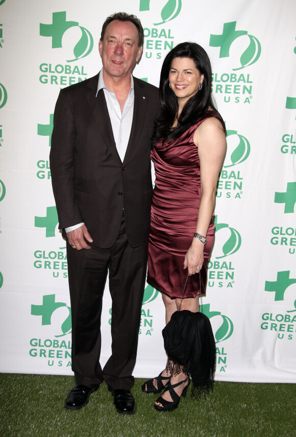 Neil Peart à la 10e cérémonie annuelle pré Oscar "Global Green" à Hollywood, le 20 février 2013.