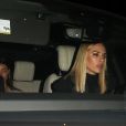 Hailey Bieber Baldwin, Madison Beer et la styliste Maeve Reilly quittent le restaurant Craig's après un dîner entre filles à West Hollywood, Los Angeles, le 11 janvier 2020.