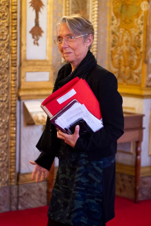 Elisabeth Borne, Ministre de la Transition écologique et solidaire - Séance de questions au gouvernement au Sénat à Paris le 8 janvier 2020. © JB Autissier / Panoramic / Bestimage