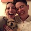 Molly Bernard annonce ses fiançailles avec sa compagne Hannah sur Instagram, le 14 janvier 2020.