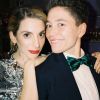 Molly Bernard et sa compagne Hannah lors du mariage d'Hilary Duff et Matthew Koma. Photo publiée sur Instagram, le 11 janvier 2020.