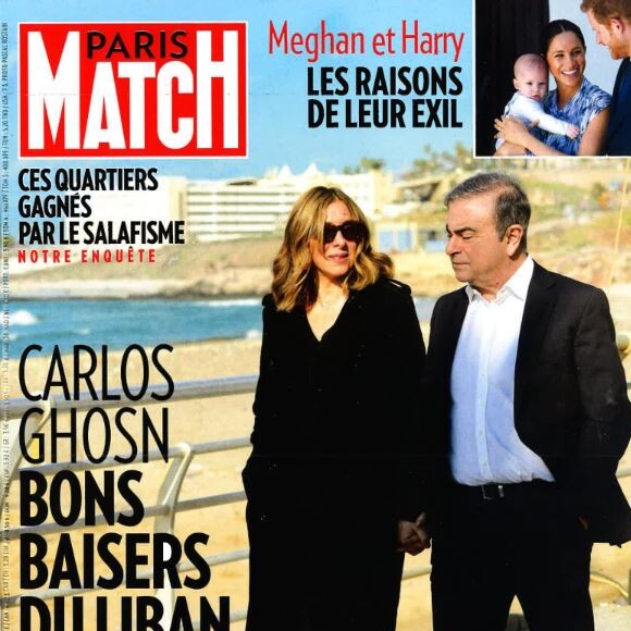 Couverture de "Paris Match", numéro du 16 janvier 2020.