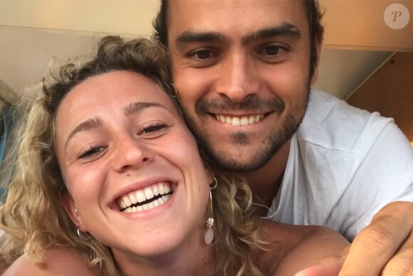 Candice Boisson et Jérémy, qui se sont rencontrés dans l'émission Koh-Lanta, photo Instagram publiée le 29 décembre 2018.