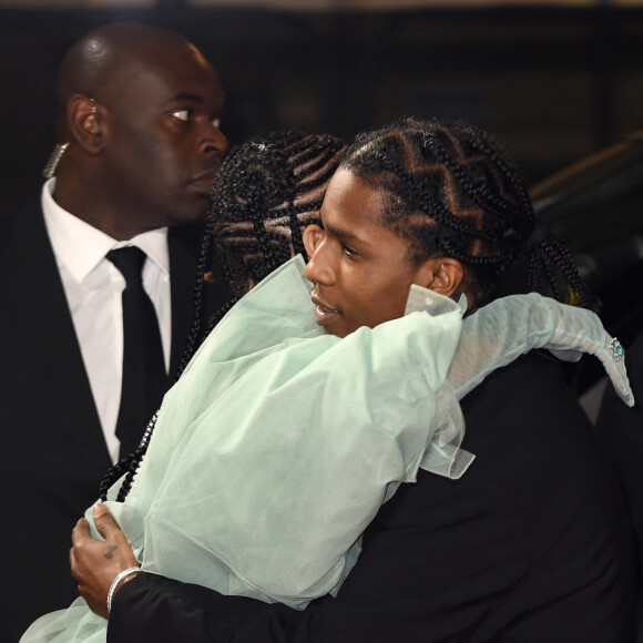 ASAP Rocky, Rihanna - Arrivée des people à la soirée des "Fashion Awards 2019" au Royal Albert Hall à Londres, le 2 décembre 2019.