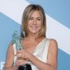 Jennifer Aniston - Pressroom (Press Room) - 26ème cérémonie annuelle des "Screen Actors Guild Awards" ("SAG Awards") au "Shrine Auditorium" à Los Angeles, le 19 janvier 2020.