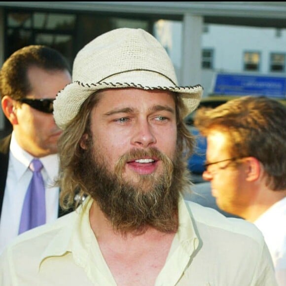 Brad Pitt et Jennifer Aniston, le 24 juillet 2002. 