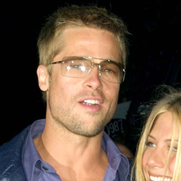 Brad Pitt et Jennifer Aniston le 5 septembre 2001 à Los Angeles. 