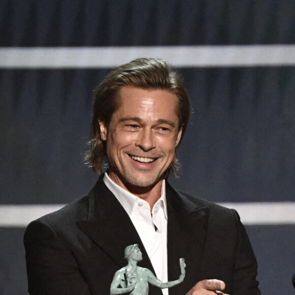 Brad Pitt lors de la cérémonie des SAG Awards à Los Angeles le 19 janvier 2020