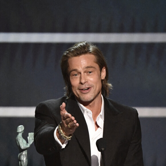 Brad Pitt lors de la cérémonie des SAG Awards à Los Angeles le 19 janvier 2020