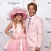 Dannielynn Birkhead et Larry Birkhead au Kentucky Derby le 4 mai 2019
