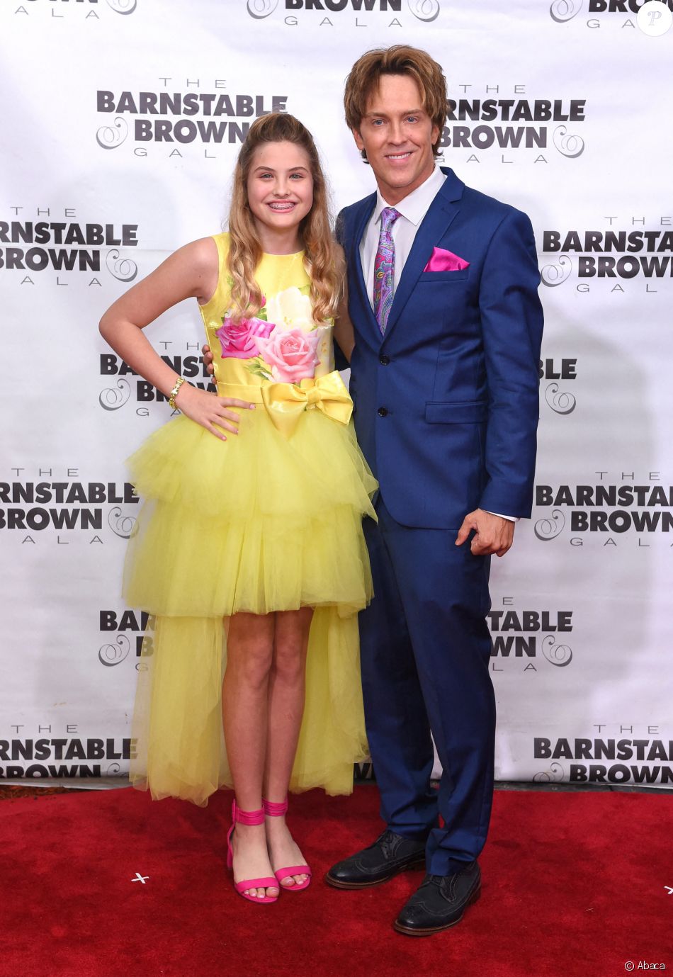 Dannielynn Birkhead et Larry Birkhead à la 31e édition Barnstable Brown