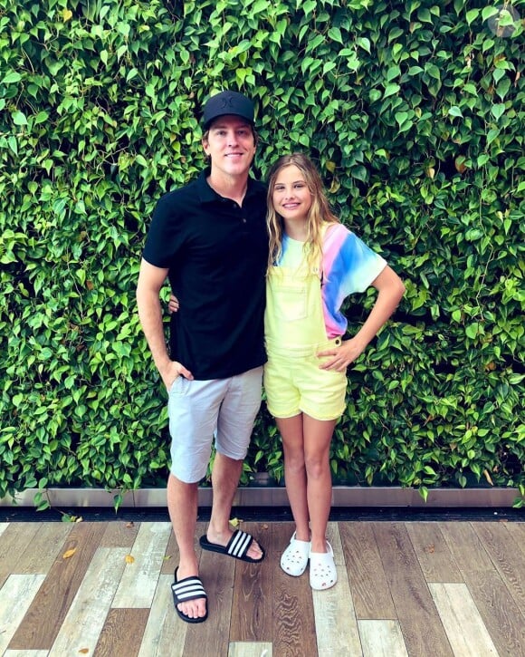 Dannielynn Birkhead et Larry Birkhead, sur Instagram, en juin 2019.