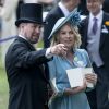 Peter Phillips et sa femme Autumn Phillips - La famille royale d'Angleterre lors du Royal Ascot, jour 5. Le 22 juin 2019