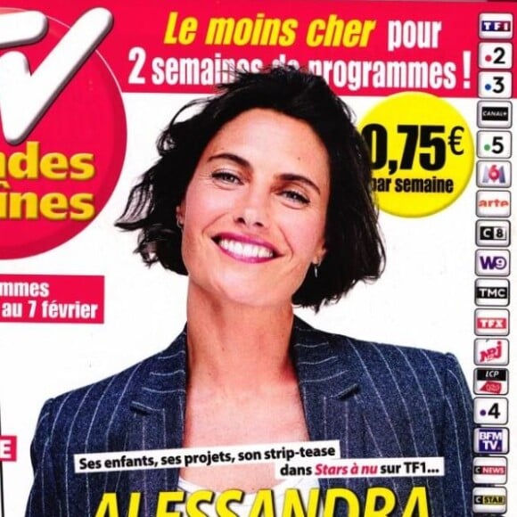 Couverture du magazine "TV Grandes Chaînes".