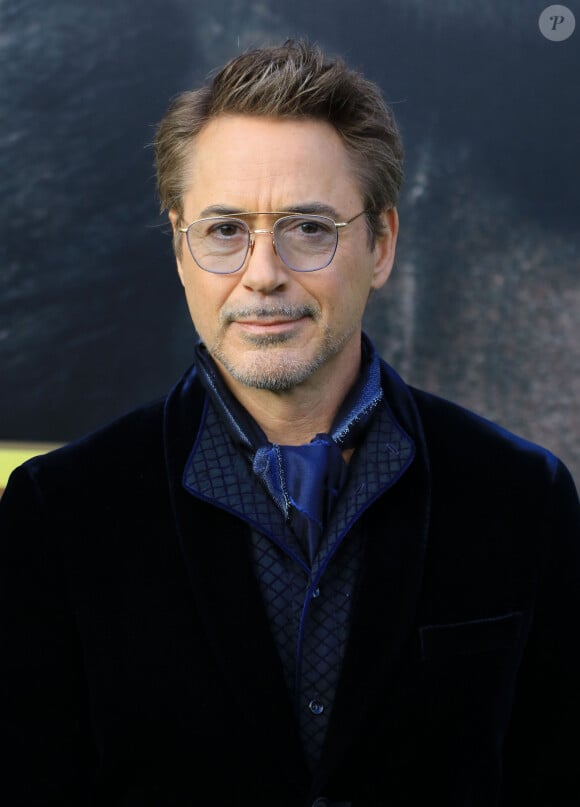 Robert Downey Jr lors du photocall de la première du film "Le Voyage du Dr Dolittle" (Dolittle) à Los Angeles le 11 janvier 2020