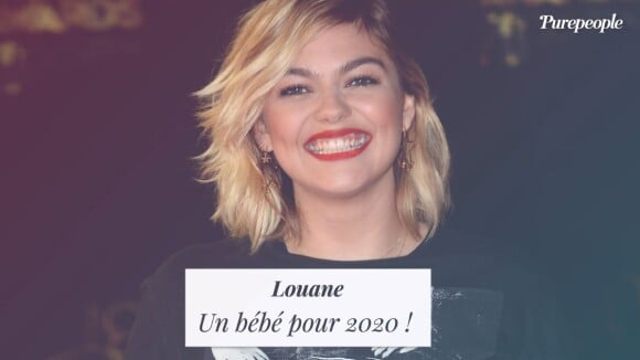 Louane, un bébé pour 2020