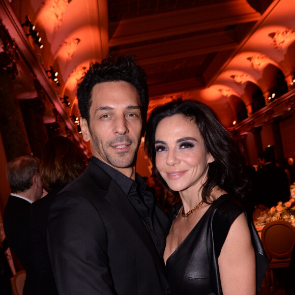 Tomer Sisley et sa femme Sandra lors de la soirée de gala de la 18ème édition du "Dîner de la mode du Sidaction" au Pavillon Cambon Capucines - Potel et Chabot à Paris, France, le 23 janvier 2020. © Rachid Bellak/Bestimage