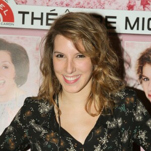 Léa François - People à la générale de la pièce "Coiffure et Confidences" au théâtre Michel à Paris, le 4 février 2016. © CVS/Bestimage