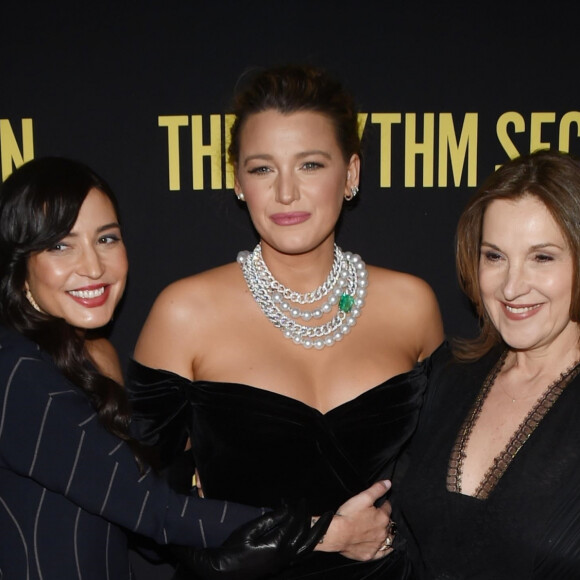 Reed Morano, Blake Lively, Barbara Broccoli - Projection du film "The Rhythm Section", de Reed Morano, au Brooklyn Academy of Music à New York. Le 27 janvier 2020.