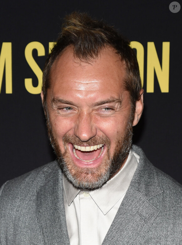 Jude Law - Projection du film "The Rhythm Section", de Reed Morano, au Brooklyn Academy of Music à New York. Le 27 janvier 2020.