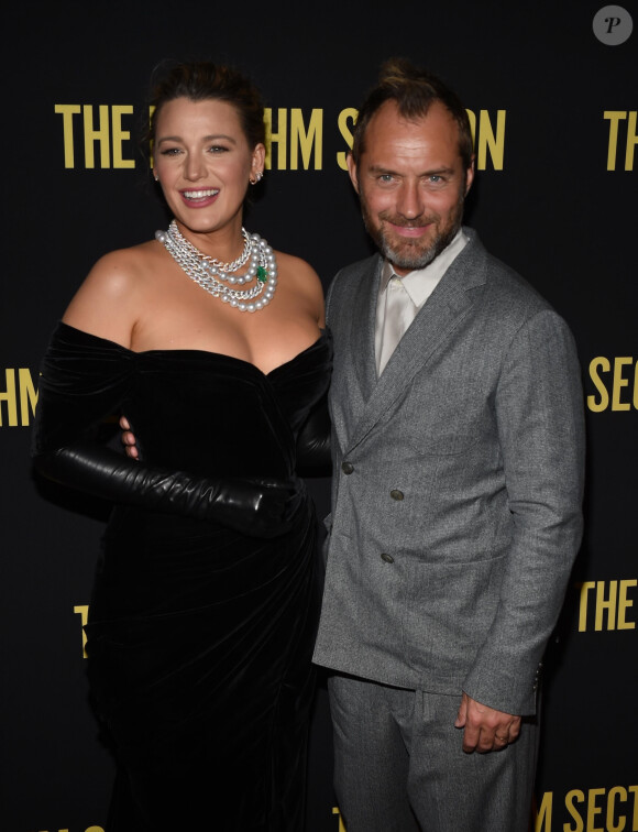Blake Lively, Jude Law - Projection du film "The Rhythm Section", de Reed Morano, au Brooklyn Academy of Music à New York. Le 27 janvier 2020.