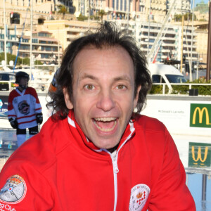 Philippe Candeloro (vice président du Skating Club de Monaco) lors de la journée du championnat de patinage et gala de fin de saison sur la patinoire au port Hercule à Monaco, le 2 mars 2019. © Bruno Bebert/Bestimage