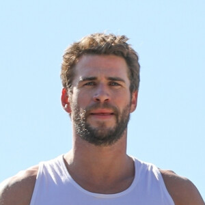 Exclusif - Liam Hemsworth à la sortie de son entraînement sportif à Los Angeles, le 31 janvier 2020.