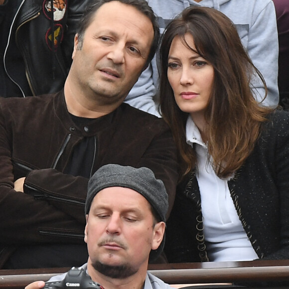 Arthur Mareva Galanter dans les tribunes de Roland Garros. Paris. Le 5 juin 2016. @Laurent Zabulon/ABACAPRESS.COM