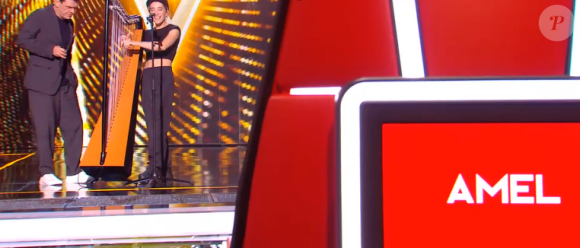 Marc Lavoine et Gustine - Extrait de l'émission "The Voice" diffusée samedi 8 février 2020, TF1