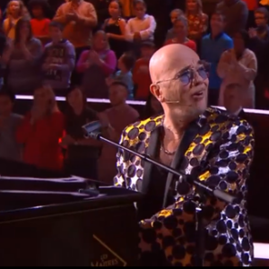 Tom et Pascal Obispo - Extrait de l'émission "The Voice" diffusée samedi 8 février 2020, TF1