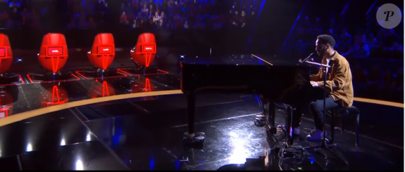 Riad - Extrait de l'émission "The Voice" diffusée samedi 8 février 2020, TF1