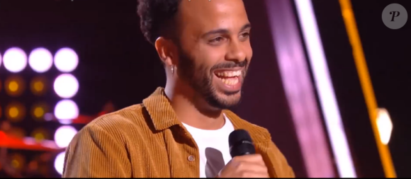 Riad - Extrait de l'émission "The Voice" diffusée samedi 8 février 2020, TF1