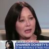Shannen Doherty invitée de l'émission "Good Morning America". Le 4 février 2020.