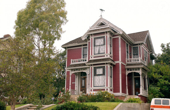 Picture of the actual Victorian house used as the Halliwell family home in the TV series 'Charmed' in Los Angeles, CA on October 2005. Photo by Lionel Hahn/ABACAPRESS.COM. 
