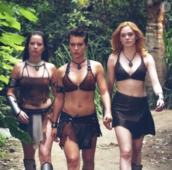 Rose McGowan, Holly Marie Combs et Alyssa Milano dans la série "Charmed". Photo postée sur Instagram le 8 juillet 2019.
