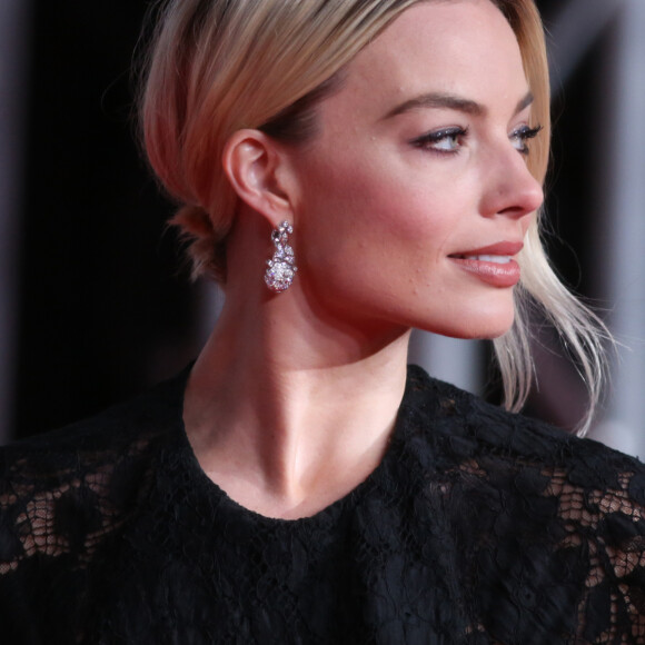Margot Robbie lors de la 73ème cérémonie des British Academy Film Awards (BAFTA) au Royal Albert Hall à Londres, Royaume Uni, le 2 février 2020.