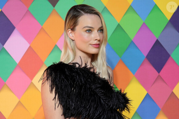 Margot Robbie à la première du film "Birds of Prey: And the Fantabulous Emancipation of One Harley Quinn" au cinéma BFI IMAX à Londres, le 30 janvier 2020.