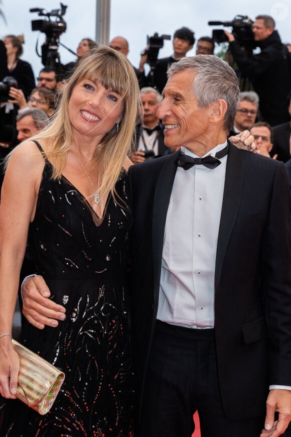 Nagui et sa femme Mélanie Page - Montée des marches du film "Douleur et Gloire" lors du 72ème Festival International du Film de Cannes. Le 17 mai 2019 © Borde / Bestimage