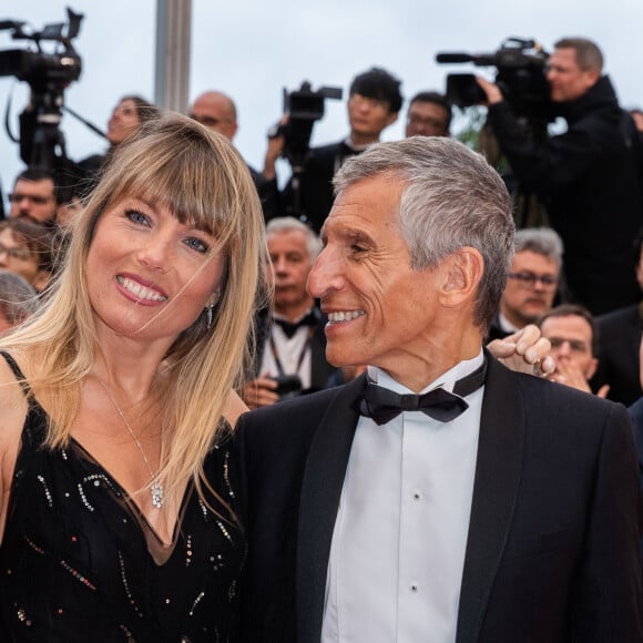 Nagui et sa femme Mélanie Page - Montée des marches du film "Douleur et Gloire" lors du 72ème Festival International du Film de Cannes. Le 17 mai 2019 © Borde / Bestimage