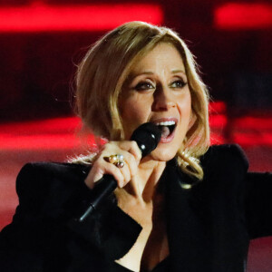 Lara Fabian en concert à Moscou, en Russie, le 3 novembre 2019.