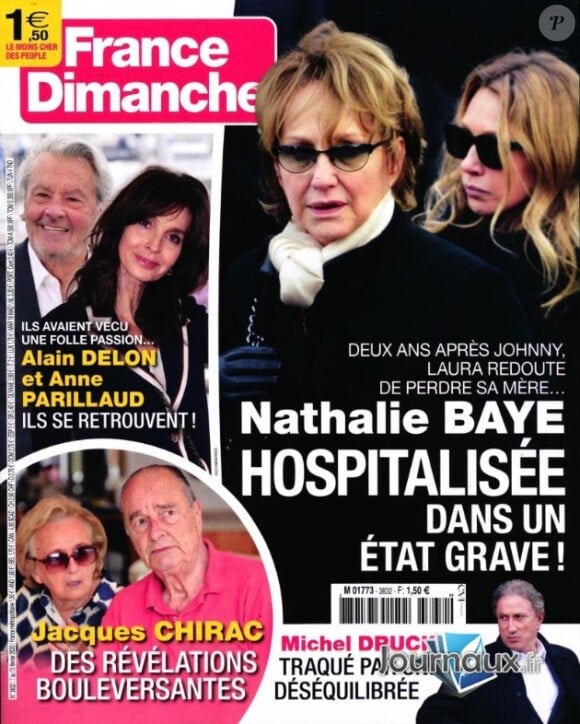Retrouvez l'interview intégrale de Mylène Demongeot dans le magazine France Dimanche, numéro 3832, du 7 février 2020.