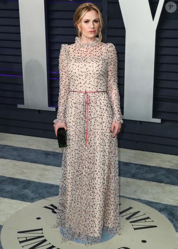 Anna Paquin à la soirée Vanity Fair Oscar Party à Los Angeles, le 24 février 2019.