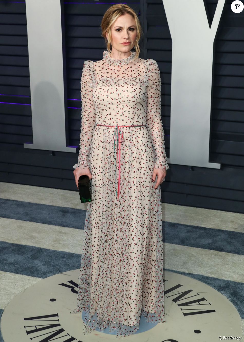 Anna Paquin à la soirée Vanity Fair Oscar Party à Los Angeles, le 24