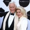 Orson Bean avec sa femme Alley Mills à la soirée des 2015 TV LAND Awards à Beverly Hills, le 11 avril 2015
