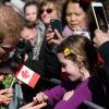 Le prince Harry signe des autographes et fait des selfies à son arrivée au bureau du Lieutenant Gouverneur à Toronto, où il est attendu pour une réception avec les organisateurs et les supporters des Invictus Games 2017. Le 2 mai 2016